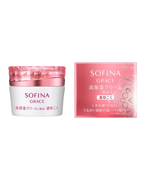 Sofina Grace High Moisturizing Cream Высоко Увлажняющий Крем (Отбеливающий) Густой консистенции (40г)