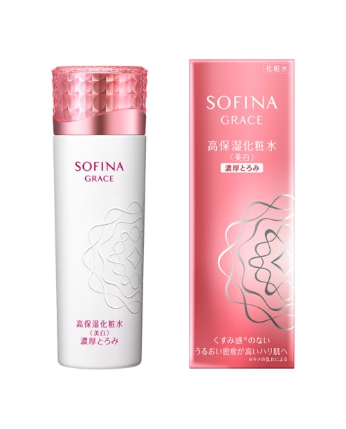 Sofina Grace Highly Moisturizing Lotion (Whitening) Высоко Увлажняющий Лосьон (Отбеливающий) Густой консистенции (140 мл)