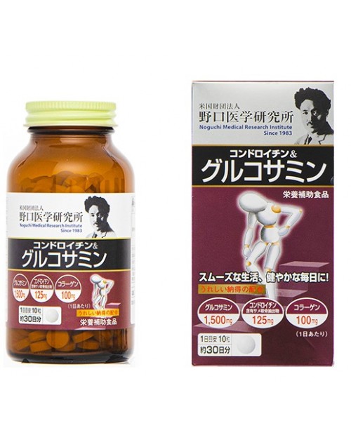 "Noguchi Medical " Chondroitin & Glucosamine (300 tablets)/ Глюкозамин и Хондроитин  на 30 дней
