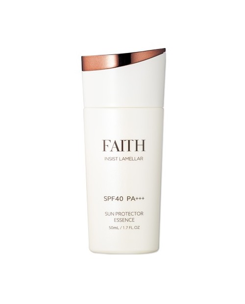 FAITH INSIST LAMELLAR SUN PROTECTOR ESSENCE SPF40 PA+++, 50ML/ ЛАМЕЛЛЯРНАЯ СЫВОРОТКА С ЗАЩИТОЙ ОТ УФ SPF40 PA+++. 50ML
