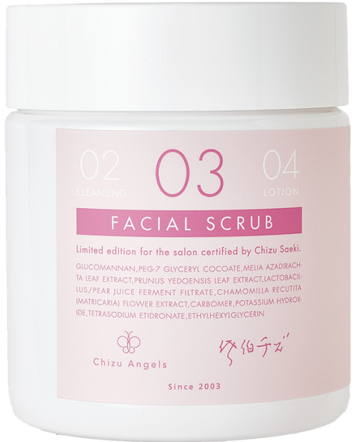 Chizu Saeki Cosmetics Chizu Angeles Facial Scrub 250g/ Скраб для лица 250г