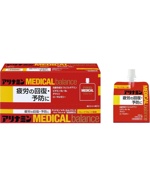 "Takeda" ALINAMIN MEDICAL Balance 100mL x 6 pouches/ Медицинский баланс АЛИНАМИН "Такеда" 100 мл х 6 пакетиков